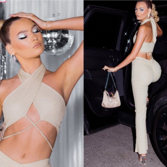 Cher Set BEGINNING BOUTIQUE GOLD - Picture 2 of 5